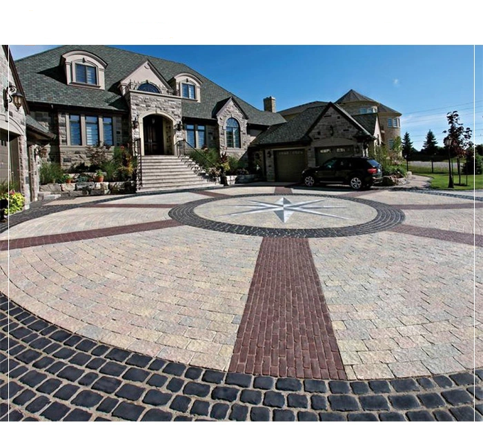 granite mesh paving