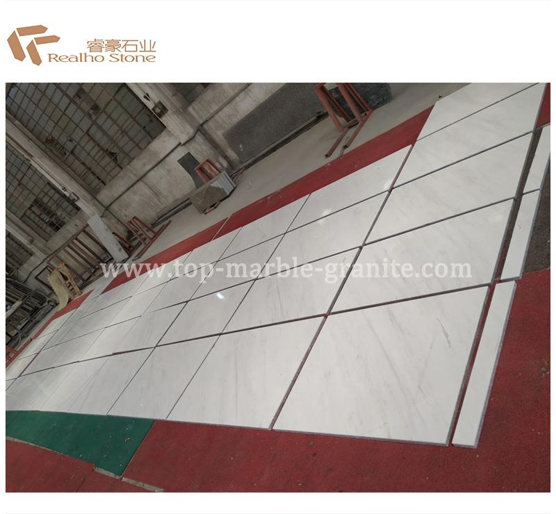 Ariston White Marble Composited Granite Tiles