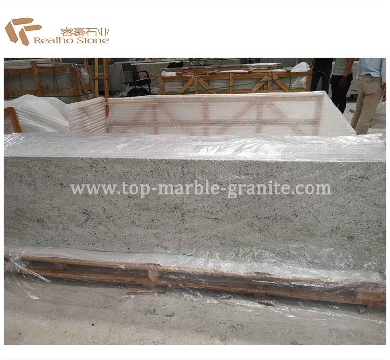 river white granite benchtop