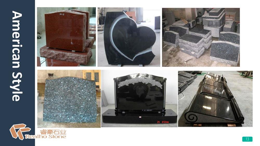 black granite tombstone and monuments 13