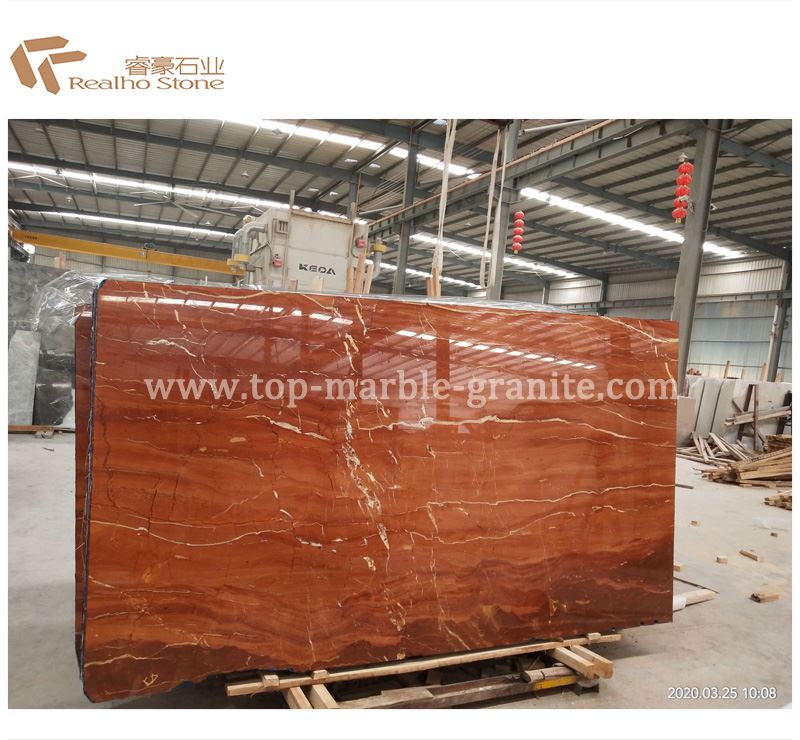 rojo alicante marble