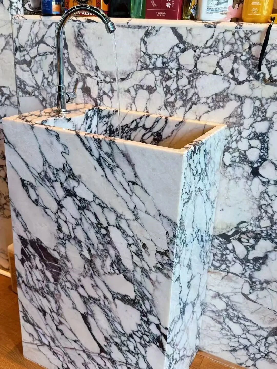 calacatta Viola marble basin calacatta Viola marble basin