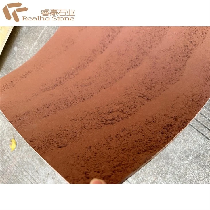 Red Cloud travertine Stone Veneer