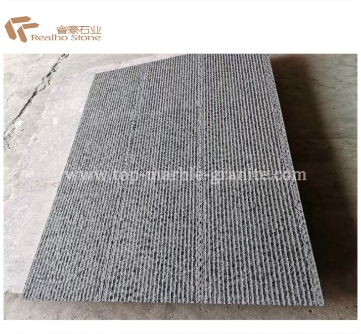 Black Granite Waterfall Wall Tiles