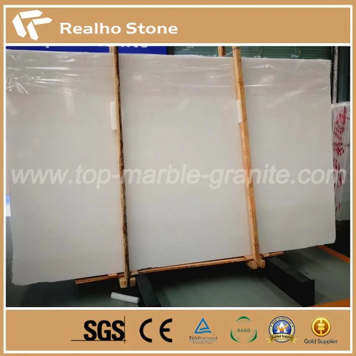 Pure White Vietnam Thassos White Marble Slabs For Flooring And Wall Decoration