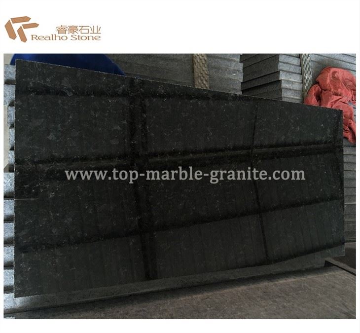 Polished Black Granite Tiles for Flooring
