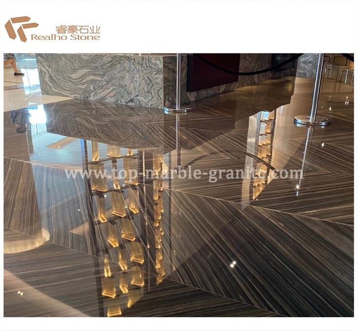 Brown Marble Flooring