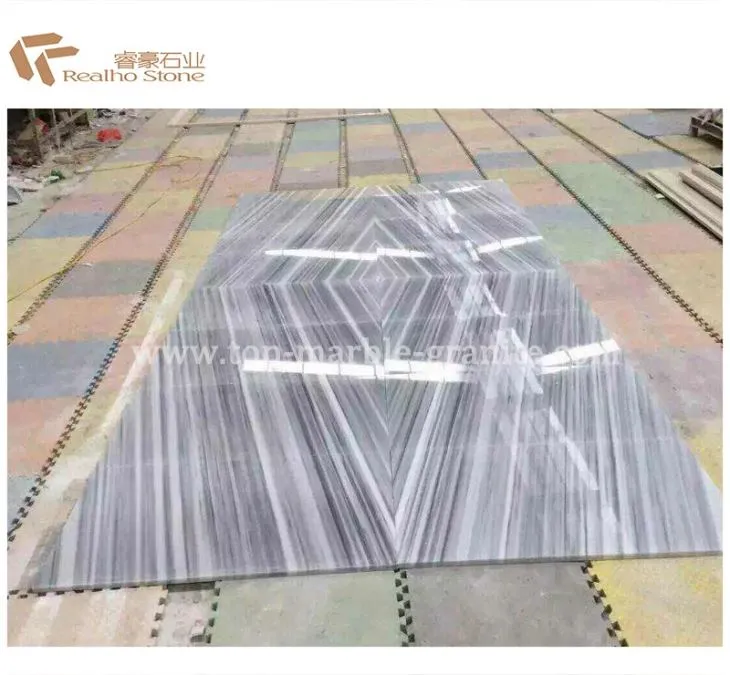 Galaxy White Marble Floor Tiles