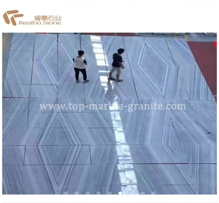 Galaxy White Marble Flooring