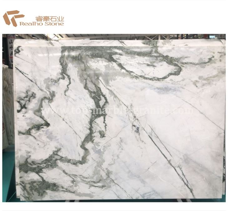Lily White Marble Slab