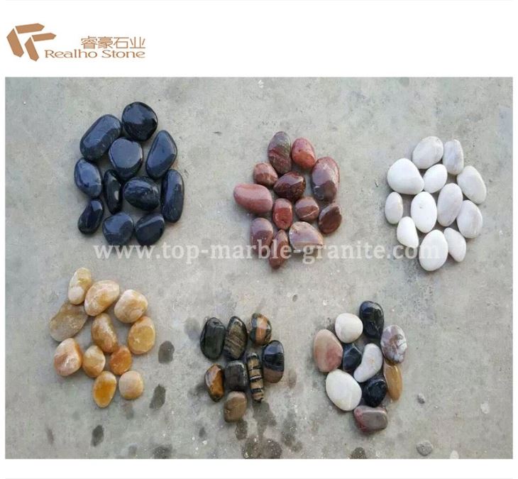 River Yellow Pebble Stone For Decoration