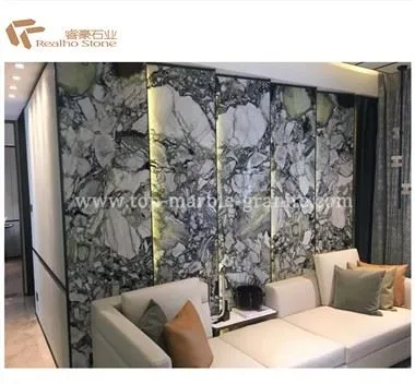 طراحی زمینه مرمر سبز