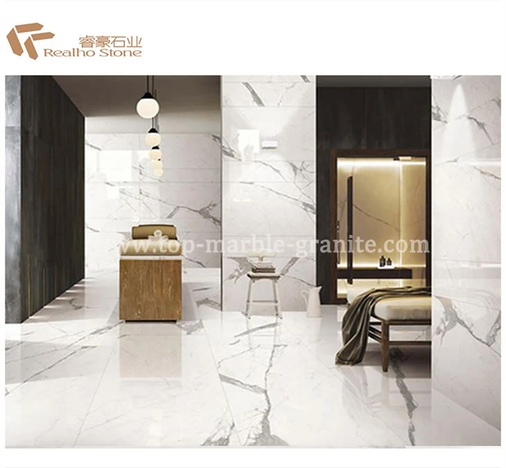 قیمت کاشی کف سرامیکی Statuario White