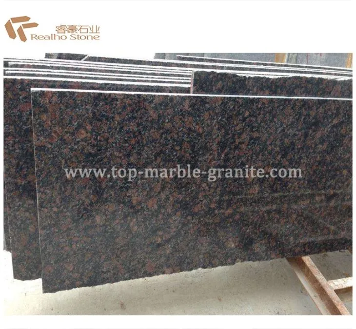 tan brown granite slabs