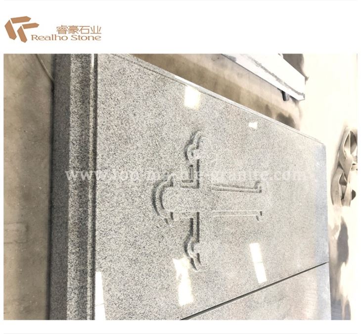 Tombstone With American Crosses