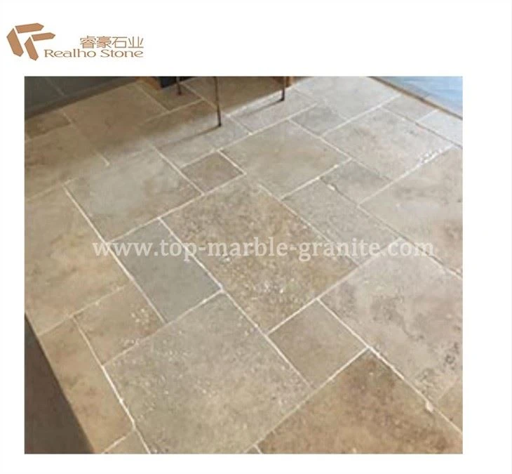 french pattern travertine tile