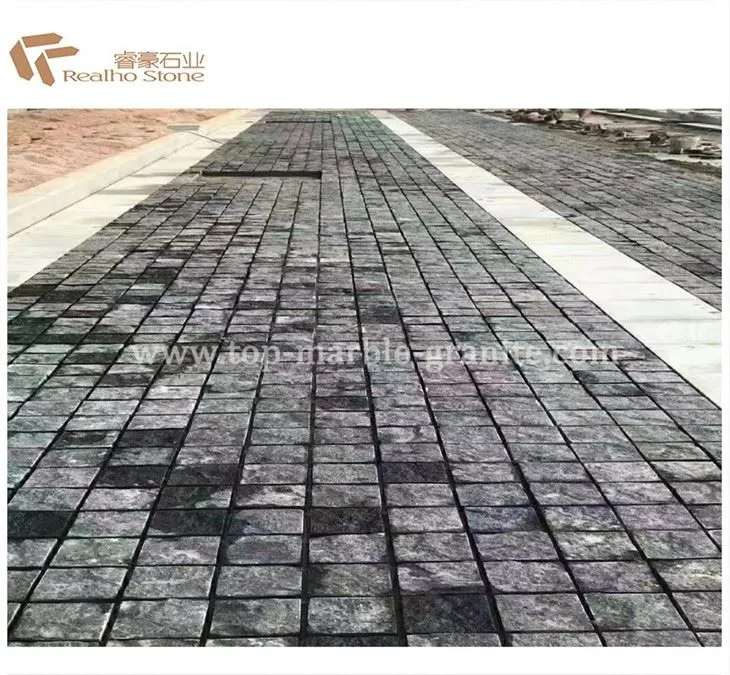 natural stone cobbles