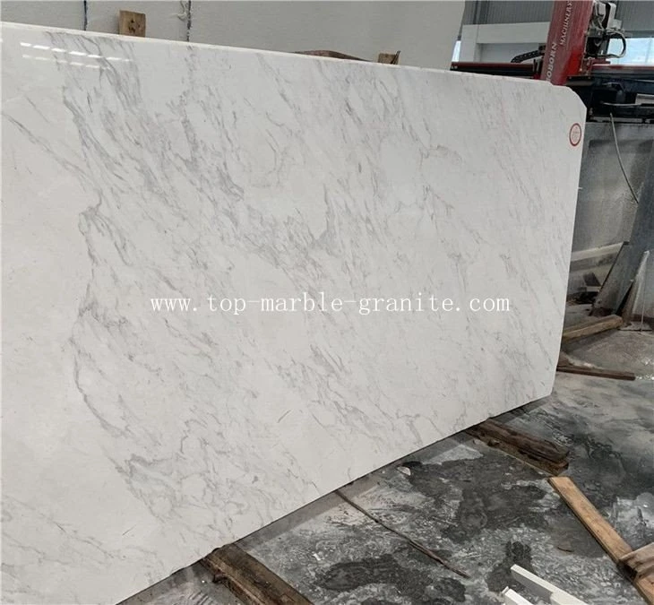 marble slab with gray veins