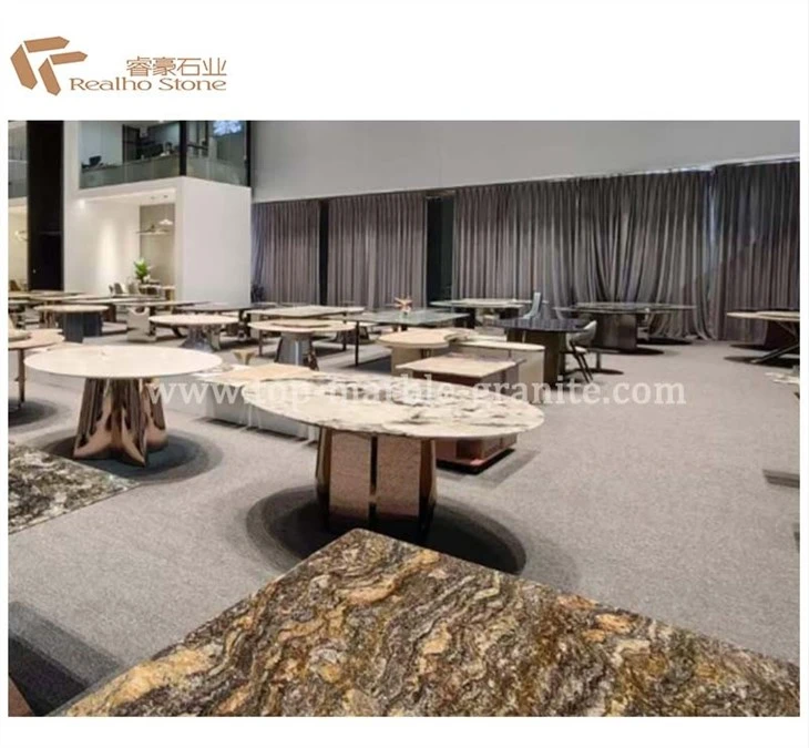 Circle Stone table top