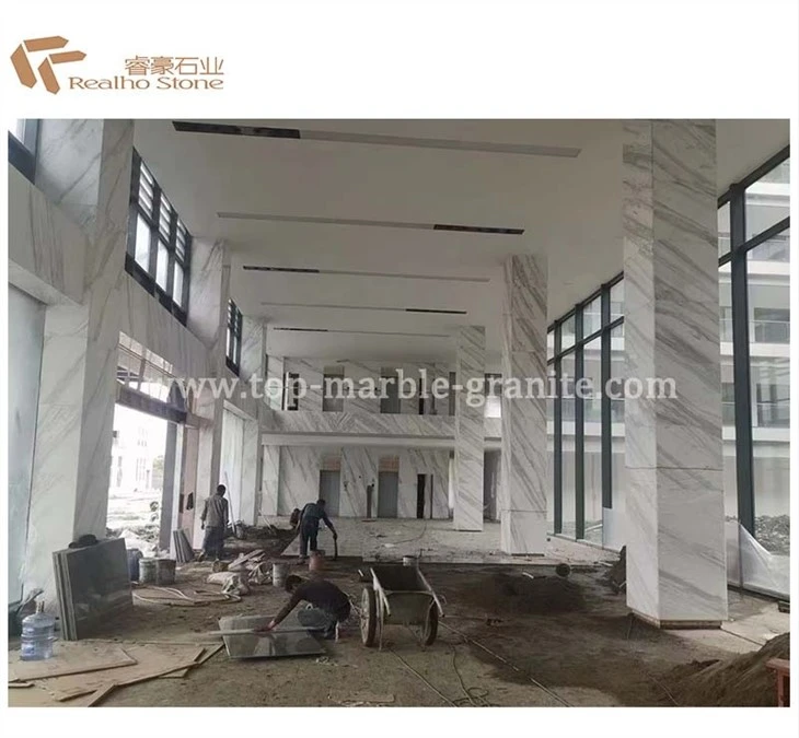 Volkas white for interior docoration